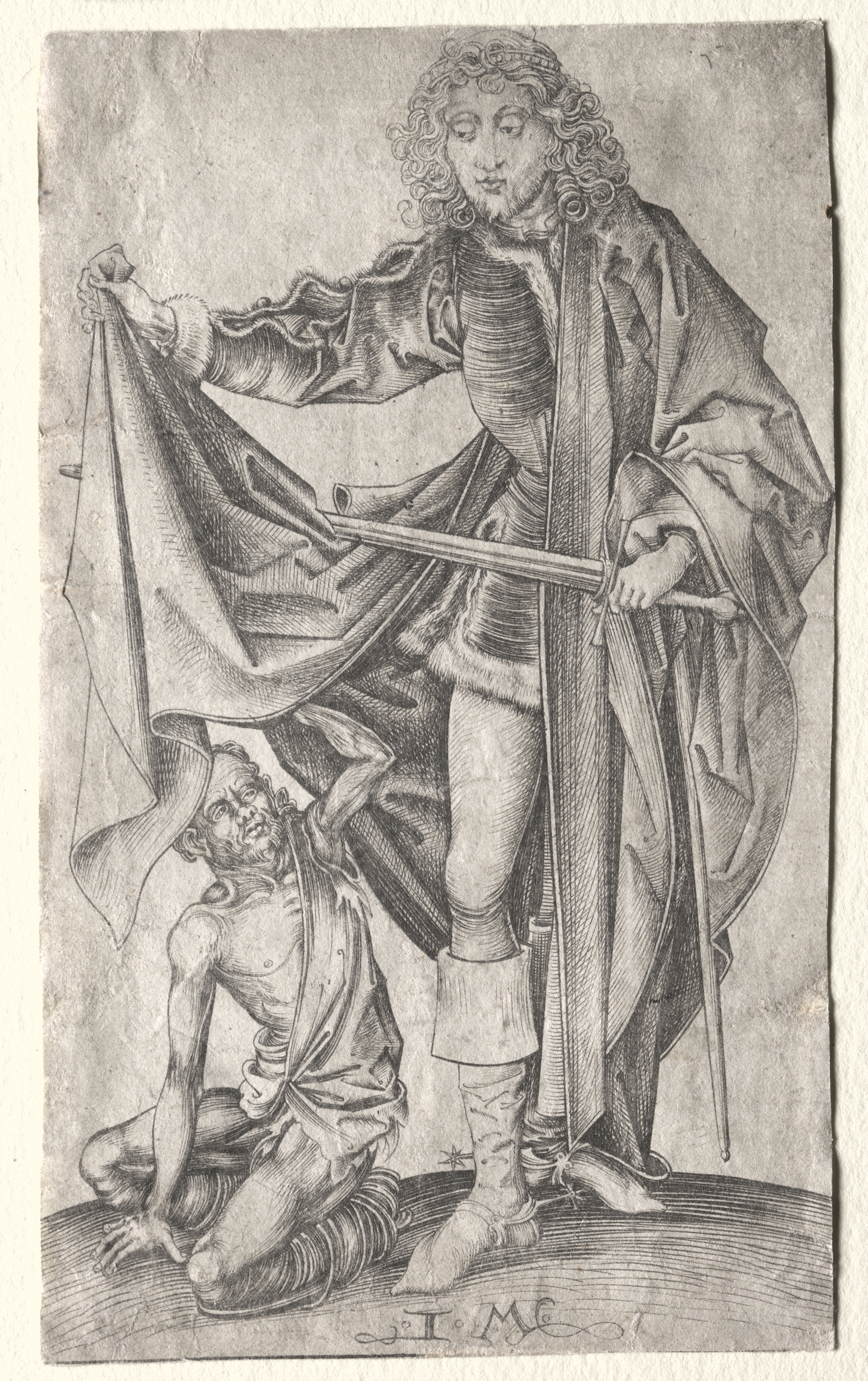 St. Martin Dividing His Cloak for a Beggar