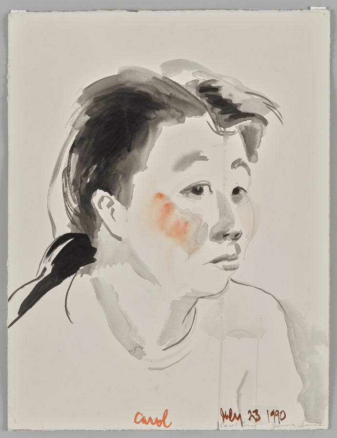 Carol Sun, Emma Amos, 1990–94