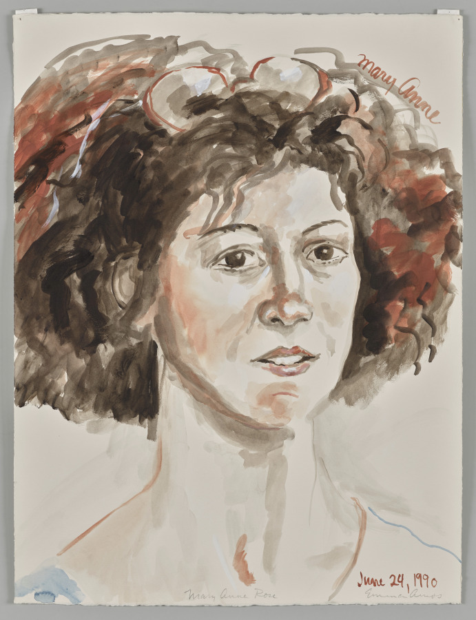 Mary Anne Rose, Emma Amos, 1990–94
