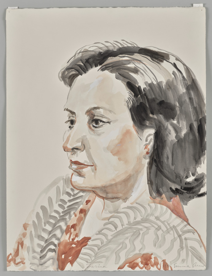 Zarina, Emma Amos, 1990–94