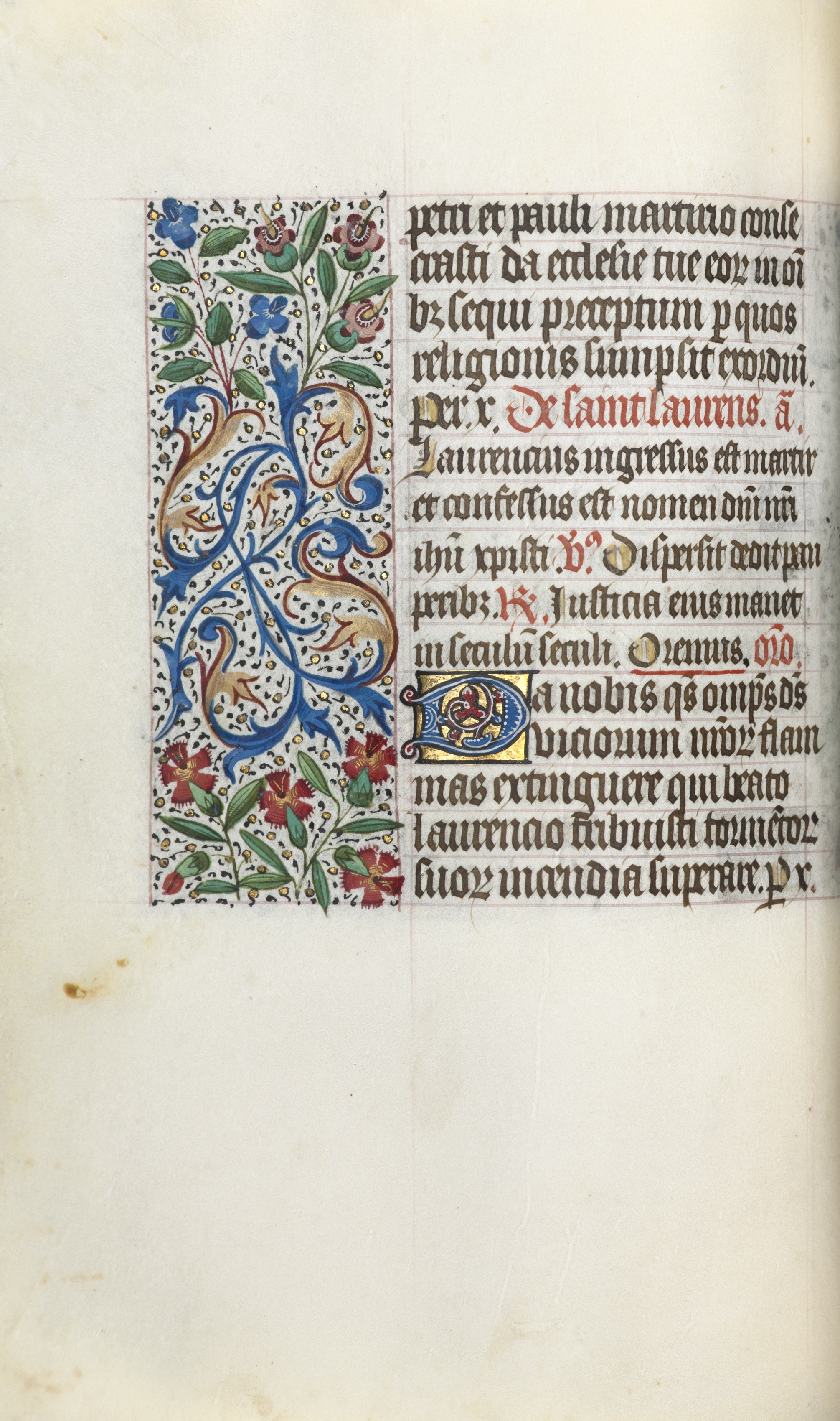 Book of Hours (Use of Rouen): fol. 51v