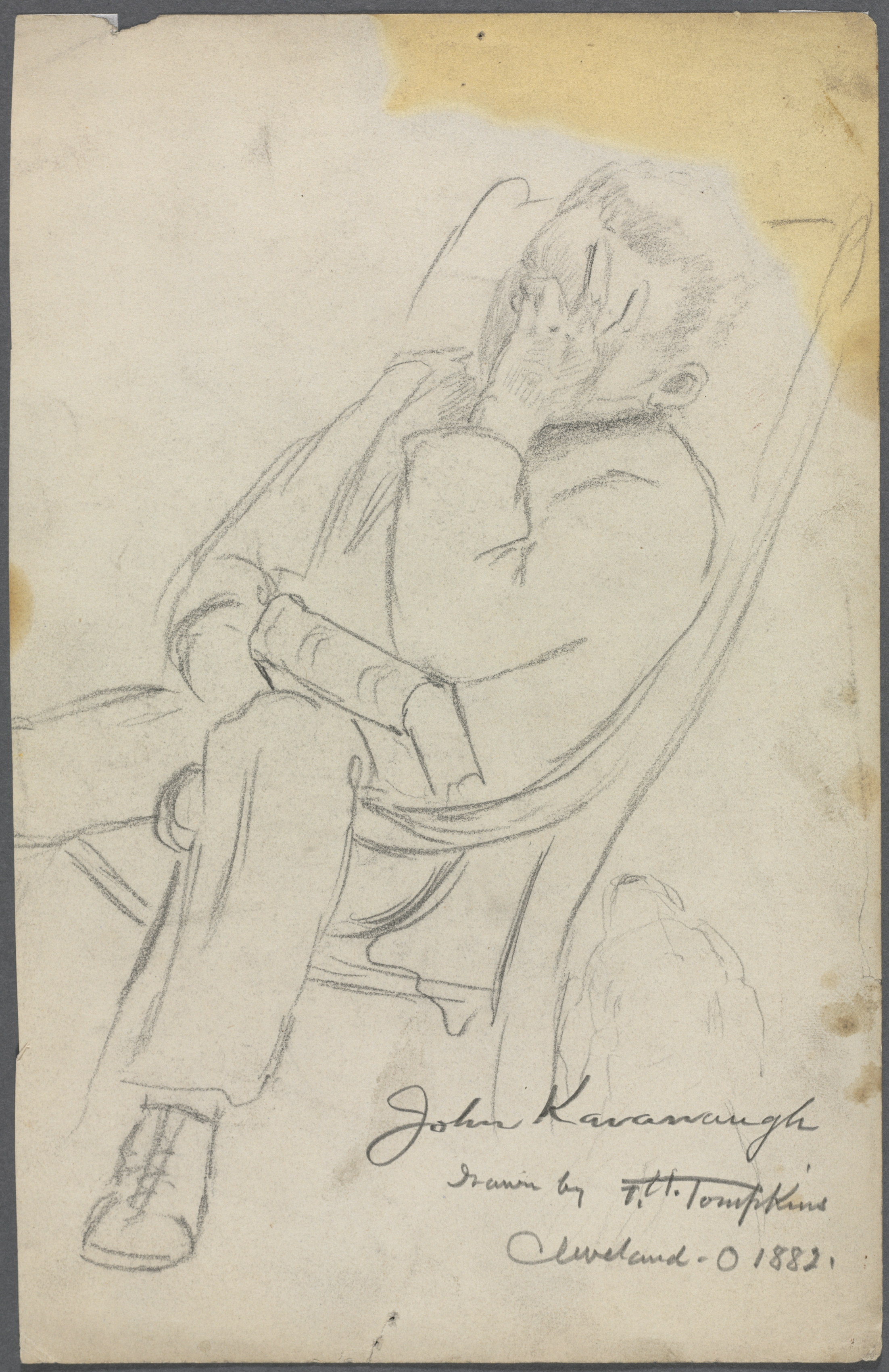 Sketch of John Kavanaugh