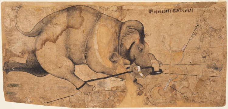 Rao Ram Singh I’s Elephant Gone Amok