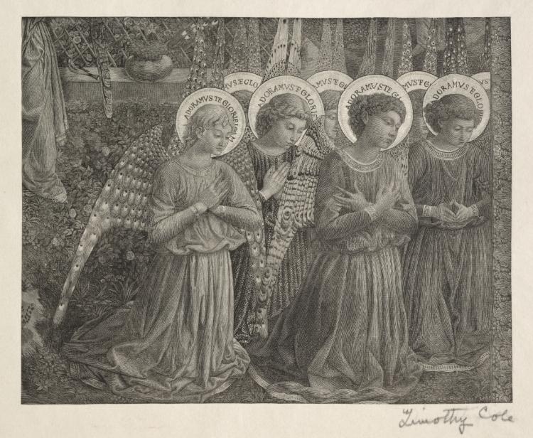 Old Italian Masters:  Group of Angels