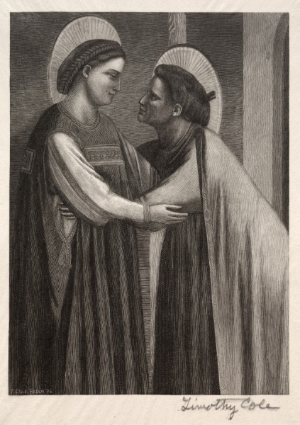 Old Italian Masters:  Mary and Elisabeth