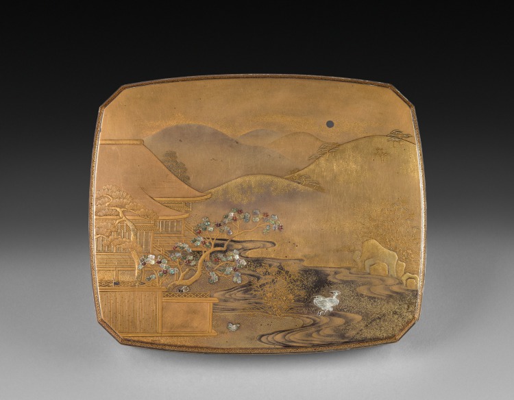 Box with Landscape (lid)