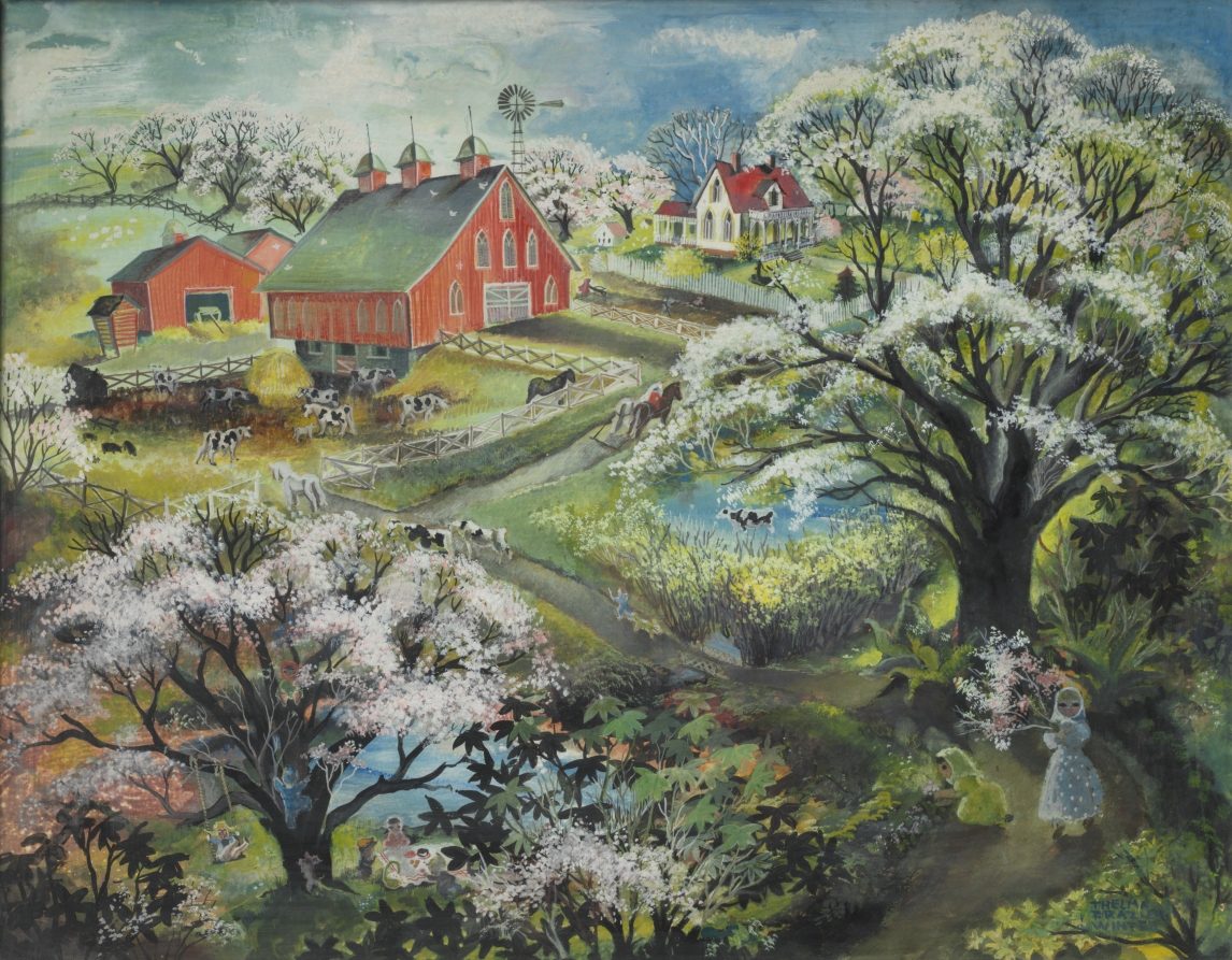 God's Garden, Thelma Frazier Winter, 1945
