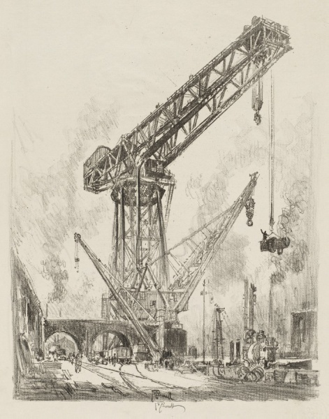 English War Work:  Made in Germany, The Great Crane