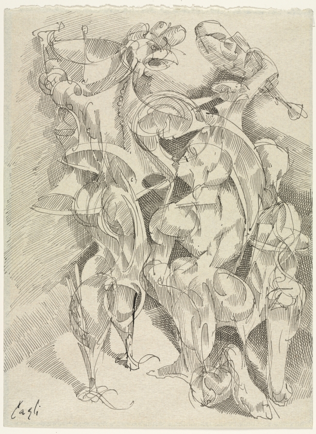 Composition, No. 21, Corrado Cagli, second quarter 20th century