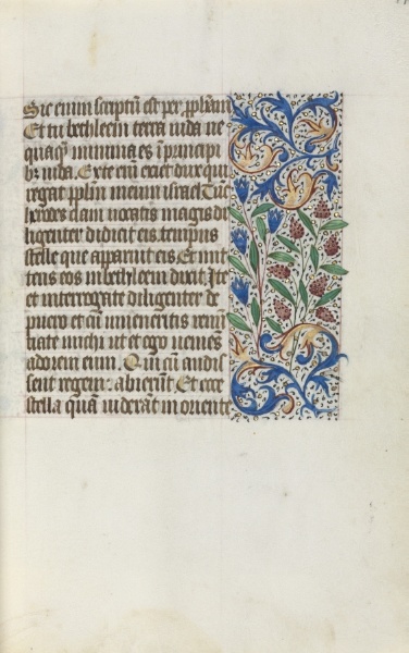 Book of Hours (Use of Rouen): fol. 17r