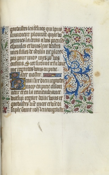 Book of Hours (Use of Rouen): fol. 154a