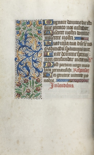 Book of Hours (Use of Rouen): fol. 38v