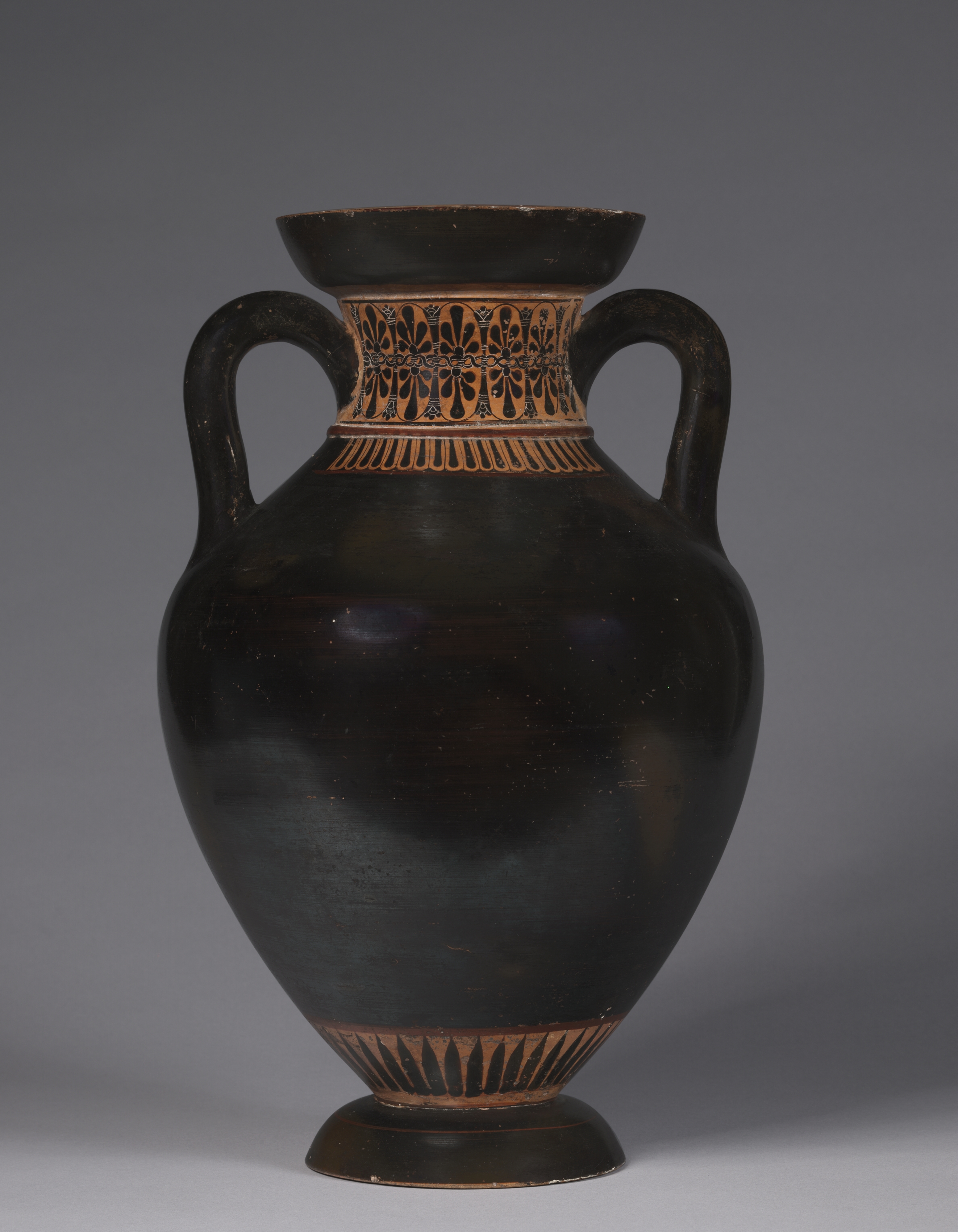 Black-Figure Neck-Amphora of Panathenaic Shape (Storage Vessel)