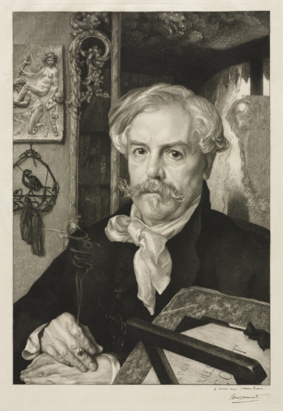 Portrait of Edmond de Goncourt