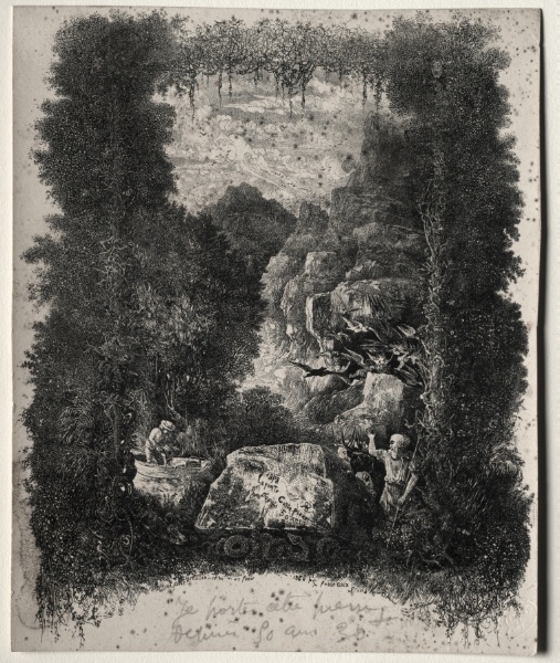 First Frontispiece for Fables and Fairy-Tales by Thierry-Faletans