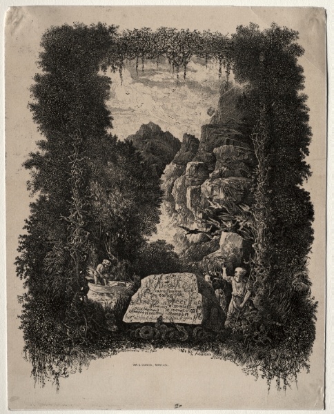 First frontispiece for Fables and Fairy-Tales by Thierry-Faletans