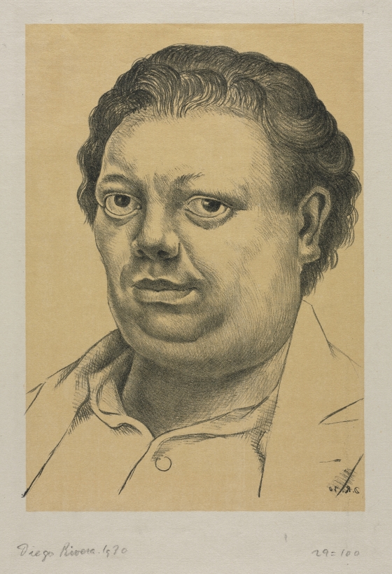 diego rivera self portrait 1941