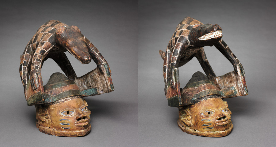 Pair of Masks, Duga of Mẹkọ, c. 1945–50