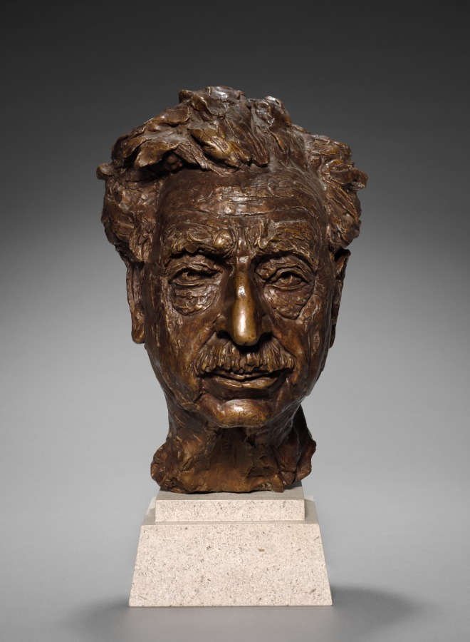 Head of Sholem Asch, Jacob Epstein, 1953