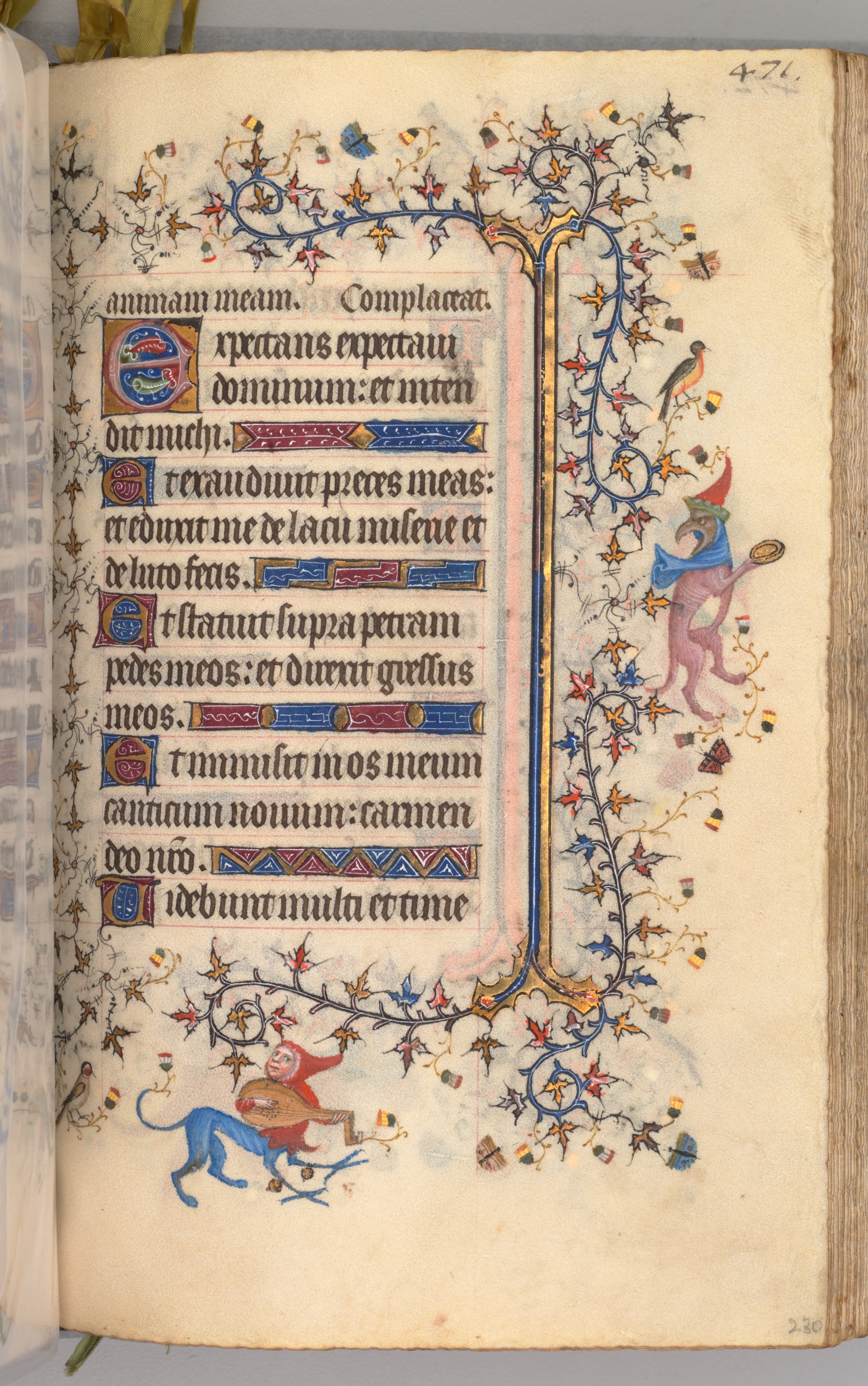 Hours of Charles the Noble, King of Navarre (1361-1425): fol. 230r, Text