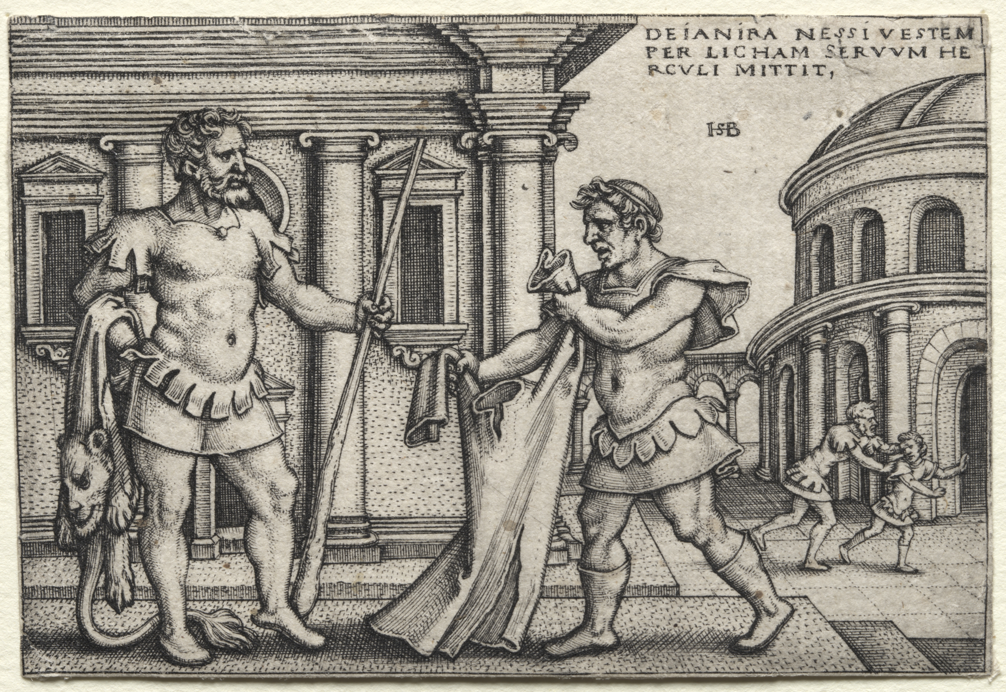The Labors of Hercules: Hercules Receiving the Garment Steeped in Nessus's Blood