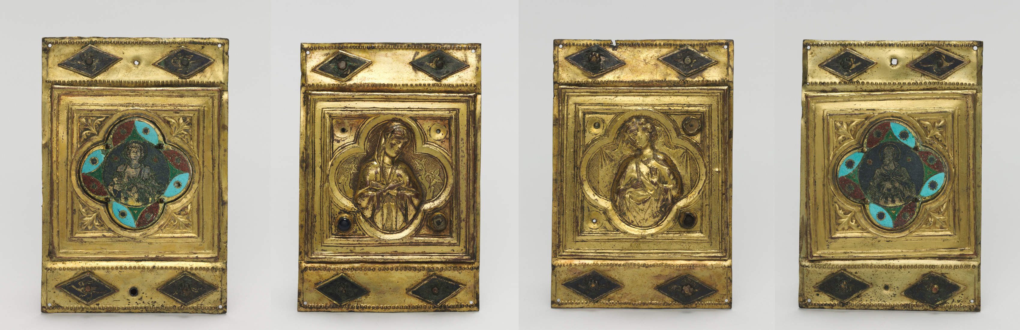 Set of Four Ornamental Plaques