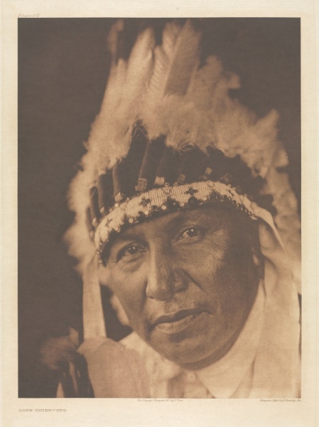Portfolio XIX, Plate 676: Lone Chief - Oto