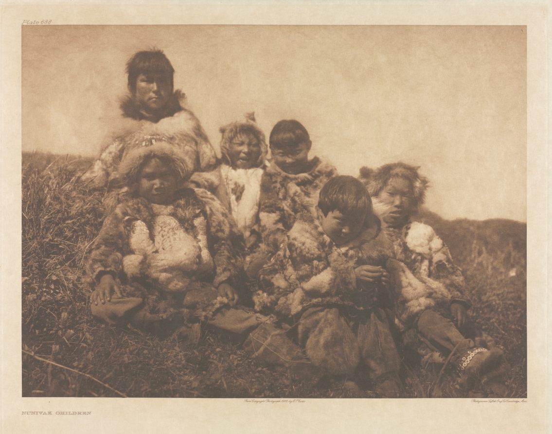 Portfolio XX, Plate 688: Nunivak Children