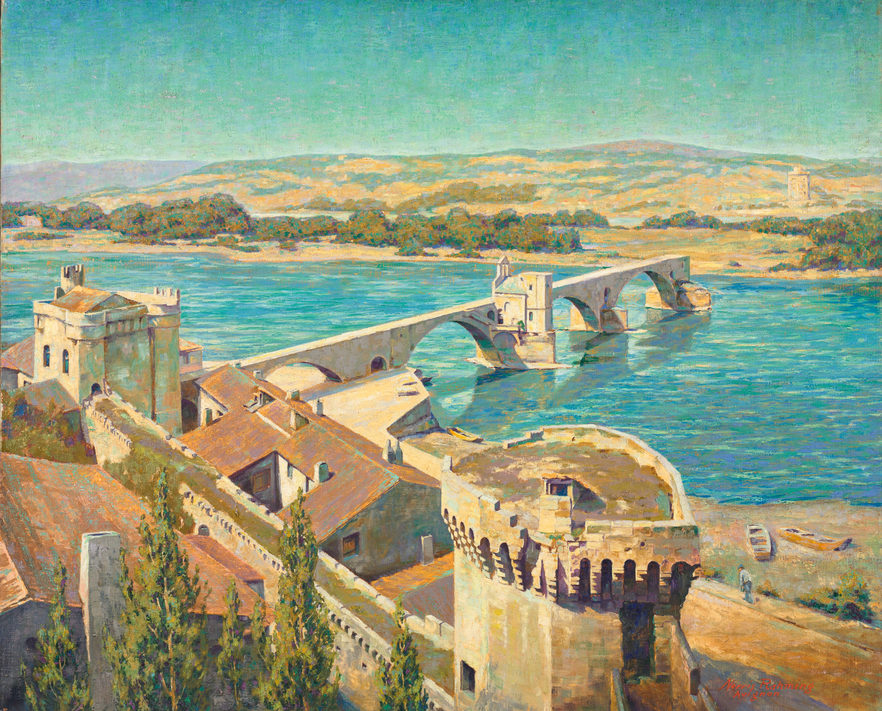 The Ruined Bridge of Benezet at Avignon