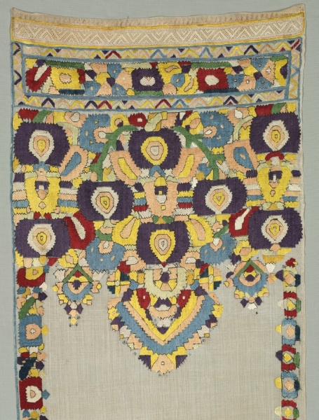"Tensifa" (Ceremonial Scarf used to Decorate the Mirror of Bride's Chamber)