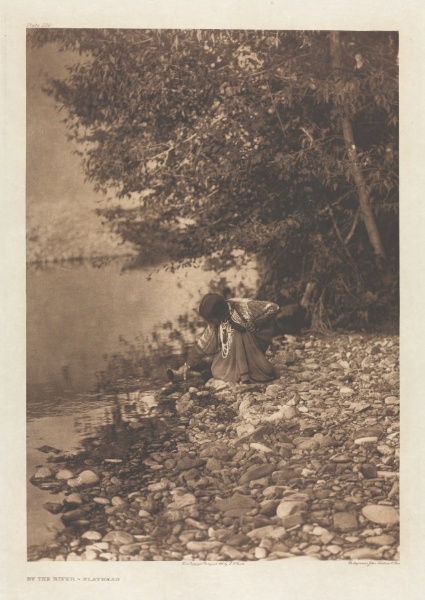 Portfolio VII, Plate 236: By the River - Flathead
