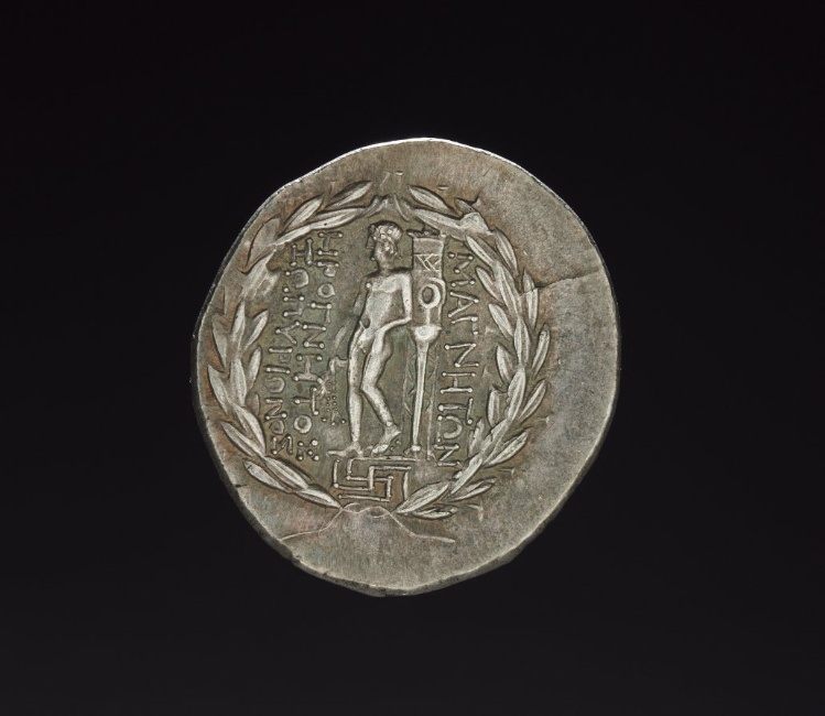 Tetradrachm Coin of Erognetos, Magistrate of Magnesia