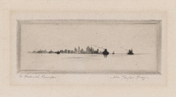 Miniature Series No. 1: New York from Staten Island Ferry