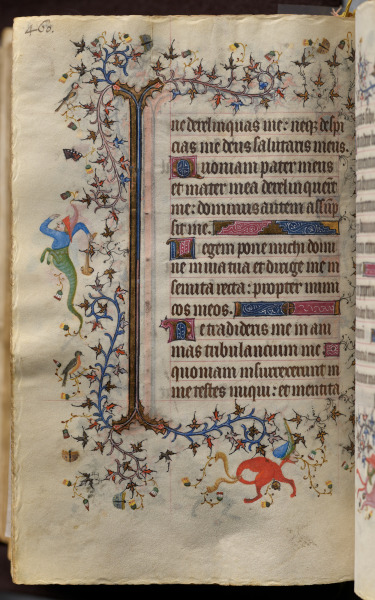 Hours of Charles the Noble, King of Navarre (1361-1425): fol. 224v, Text