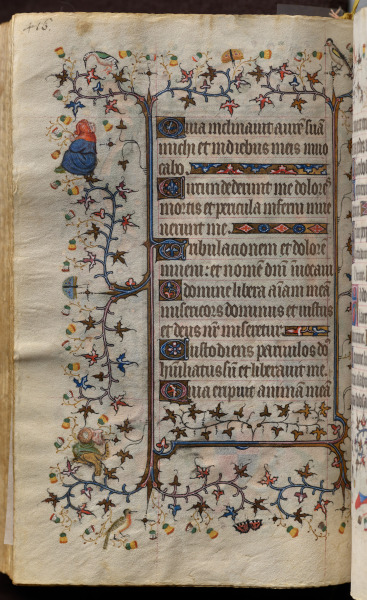 Hours of Charles the Noble, King of Navarre (1361-1425): fol. 202v, Text