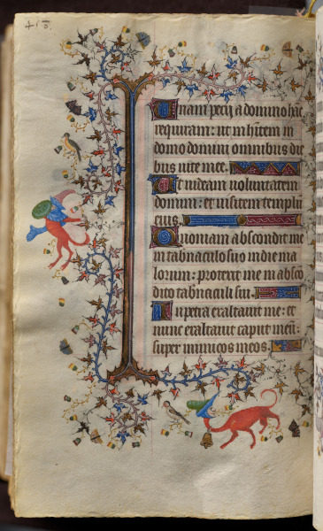 Hours of Charles the Noble, King of Navarre (1361-1425): fol. 223v, Text