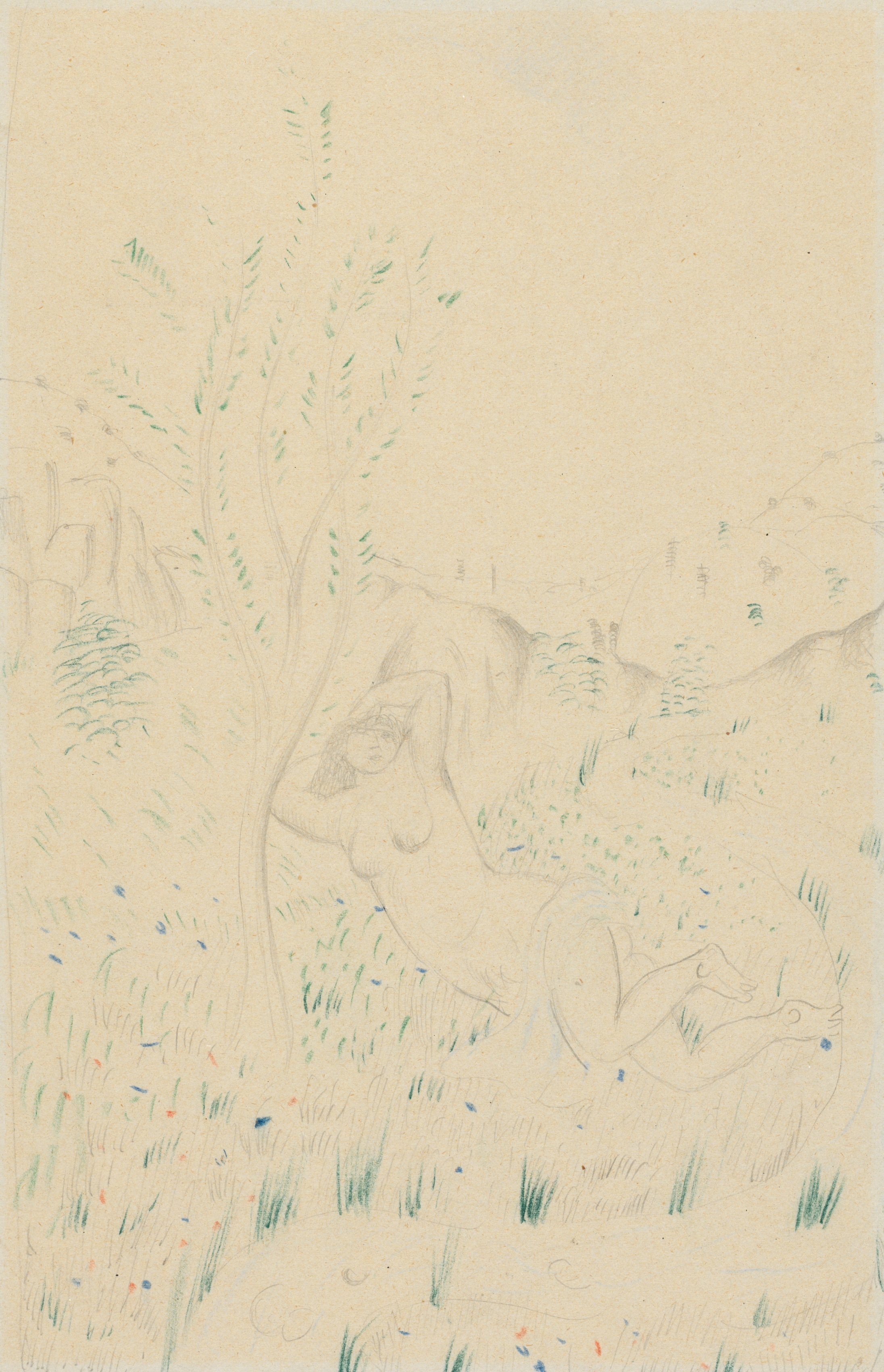 Nude Woman in a Landscape