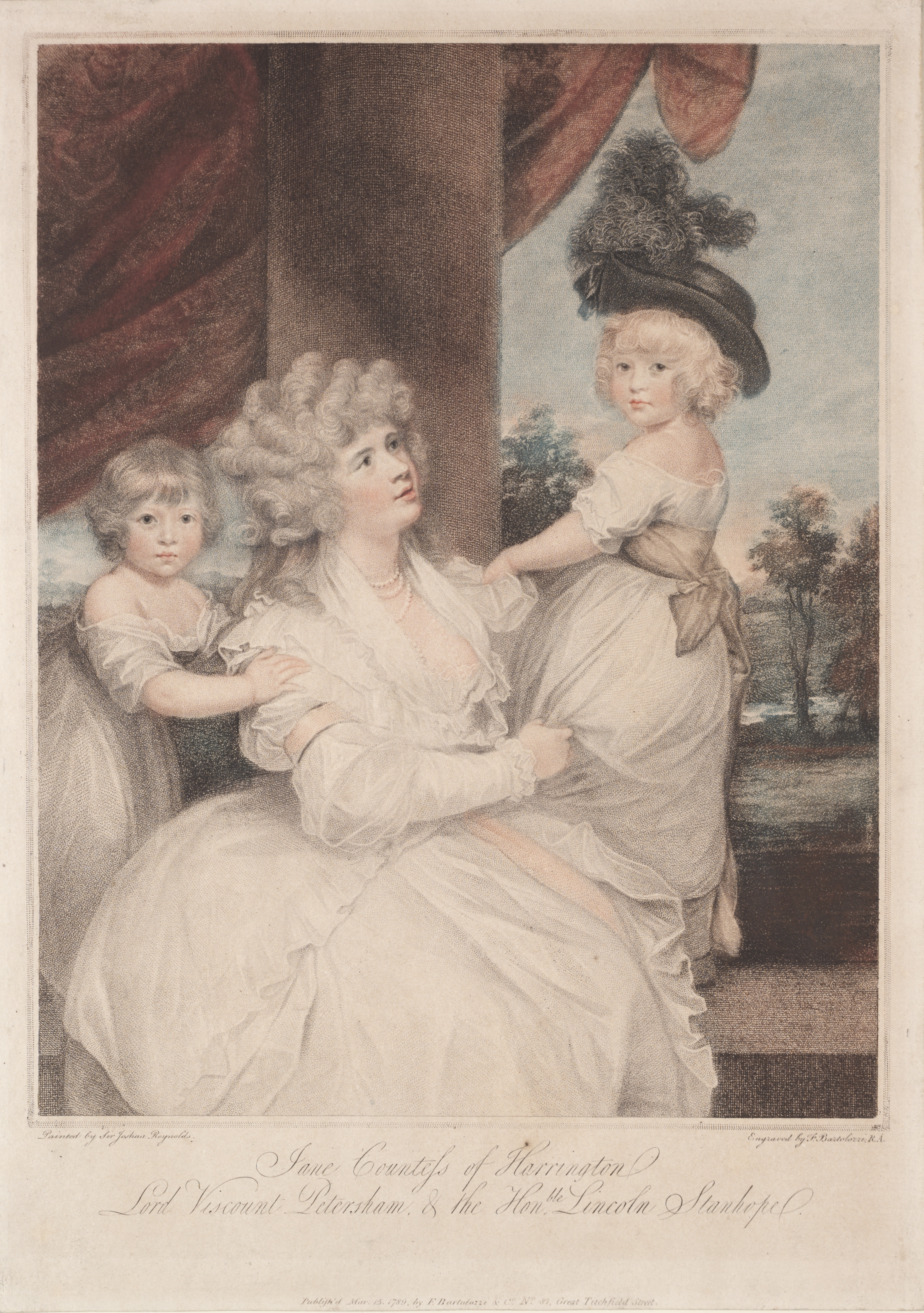 Jane, Countess of Harrington and Her Children