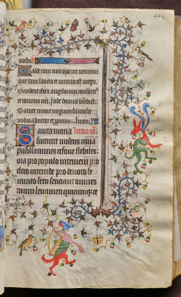 Hours of Charles the Noble, King of Navarre (1361-1425): fol. 51r, Text