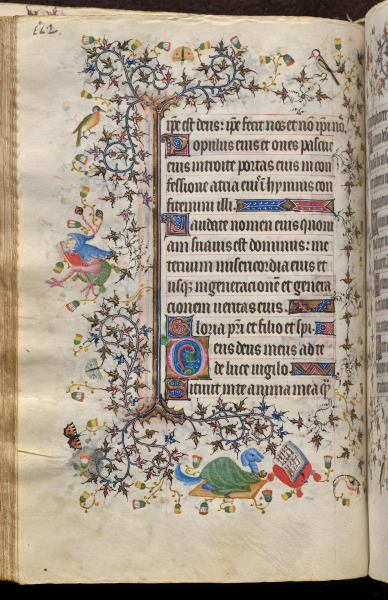 Hours of Charles the Noble, King of Navarre (1361-1425): fol. 56v, Text
