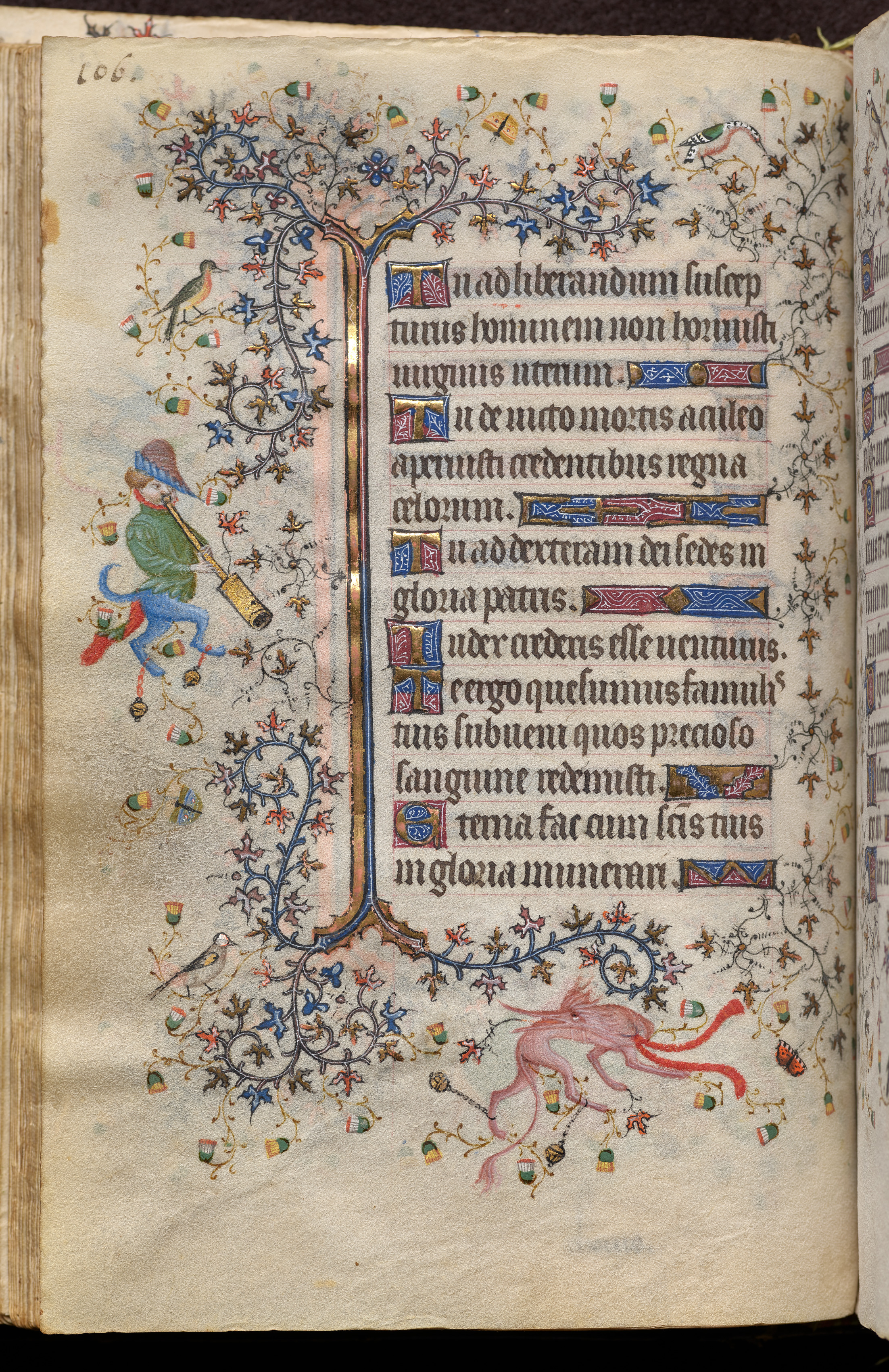 Hours of Charles the Noble, King of Navarre (1361-1425): fol. 53v, Text