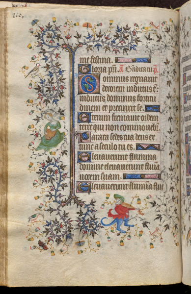 Hours of Charles the Noble, King of Navarre (1361-1425): fol. 55v, Text