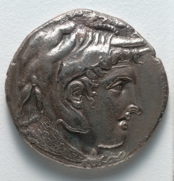 Tetradrachm: Head of Alexander III [The Great] (obverse)