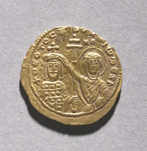 Nomisma with John I Zimisces (reverse)