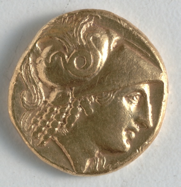 Stater: Head of Athena (obverse)