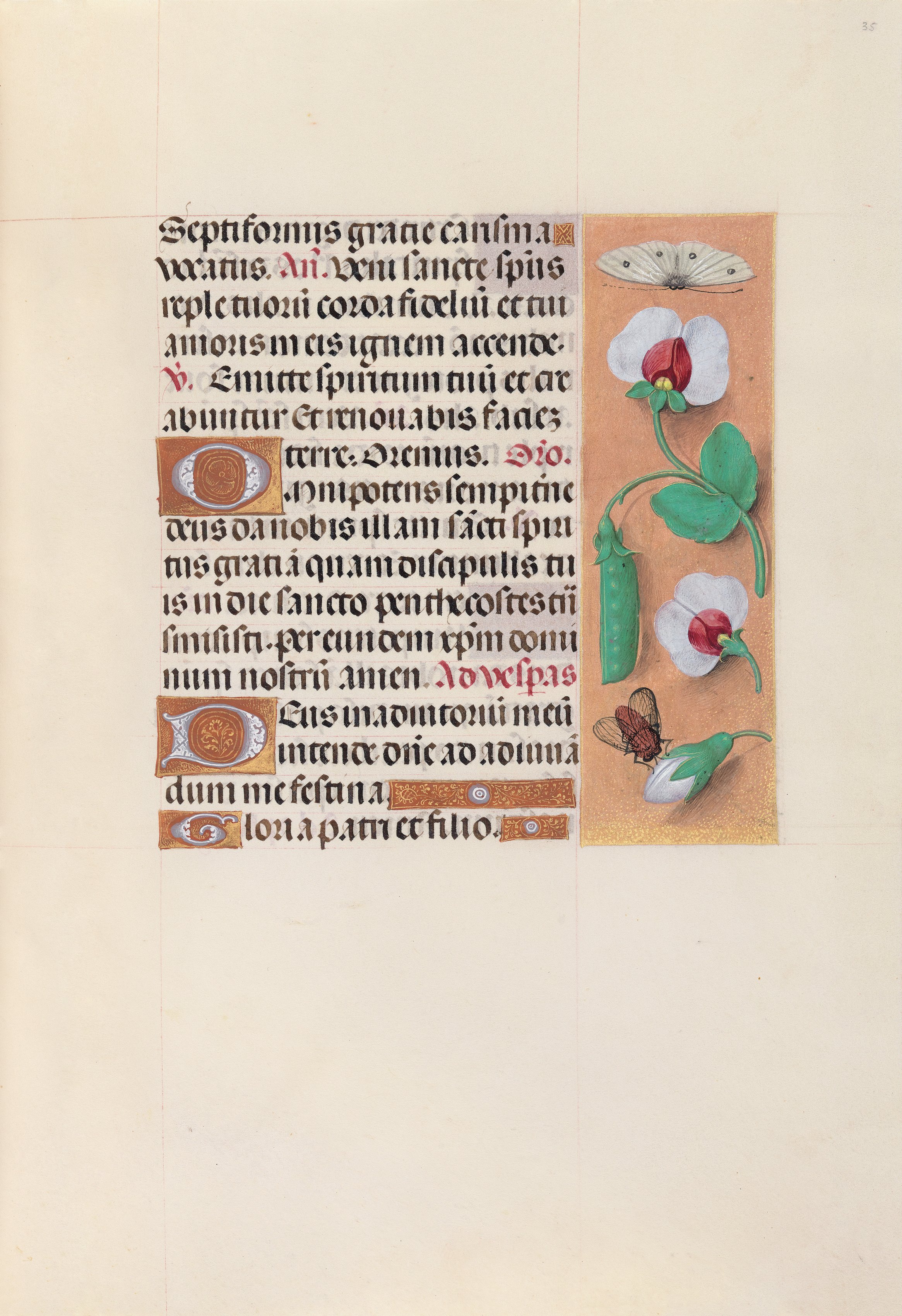 Hours of Queen Isabella the Catholic, Queen of Spain:  Fol. 35r