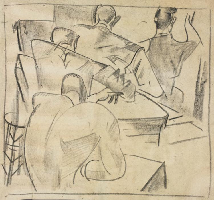 Sketch (87 of 150), William Sommer, c. 1920s–40s