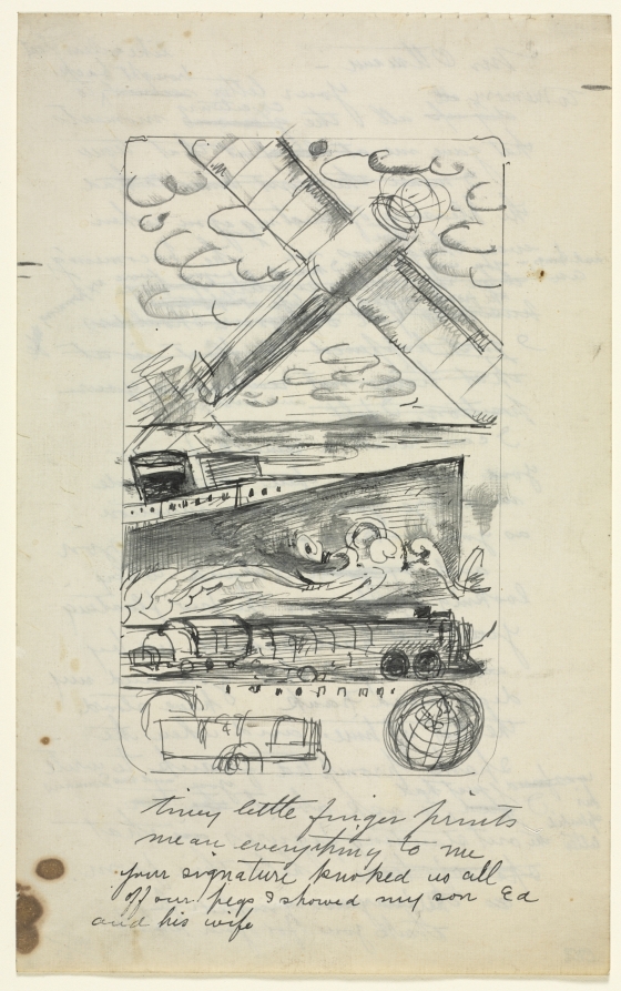 Study for Transportation Mural (42 of 150), William Sommer, c. 1920s–40s