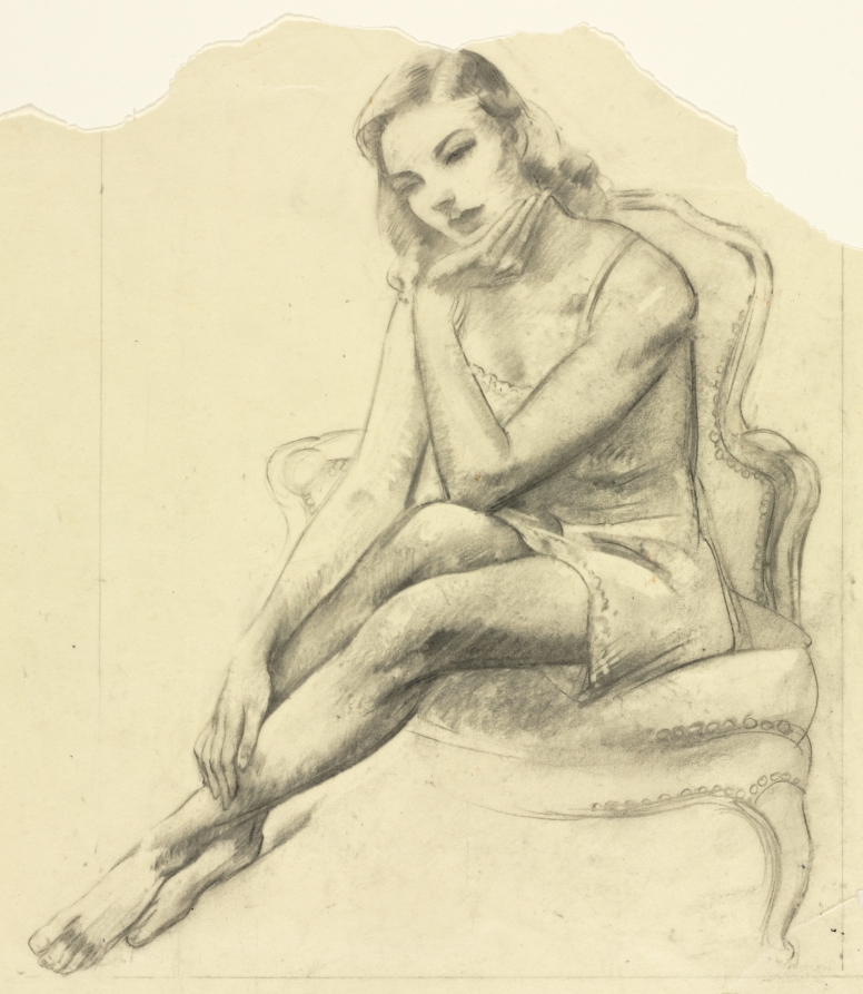 Monique, Leon Kroll, 1944