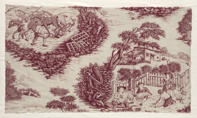 Fragment of Printed Cotton